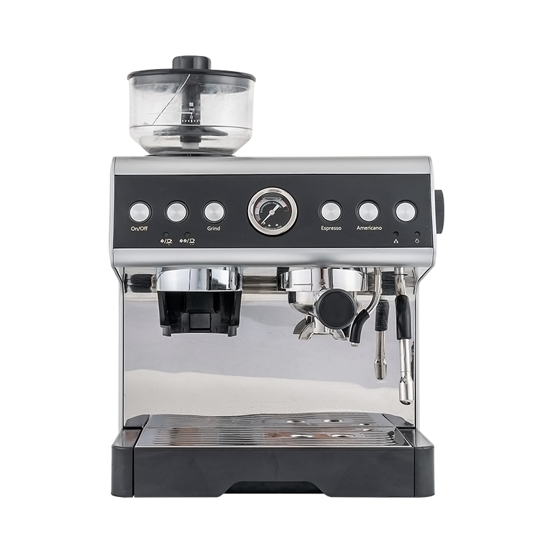 Máquina de café expresso semiautomática GGM-18 com moedor